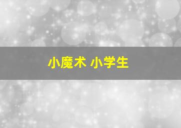 小魔术 小学生